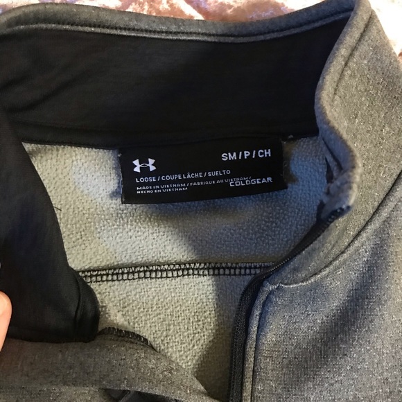 Women’s small under armor quarter zip pullover - Picture 2 of 3